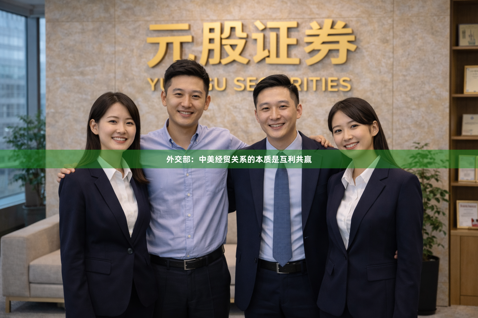 外交部:中美经贸关系的本质是互利共赢