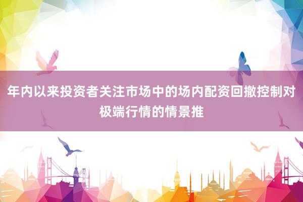 年内以来投资者关注市场中的场内配资回撤控制对极端行情的情景推